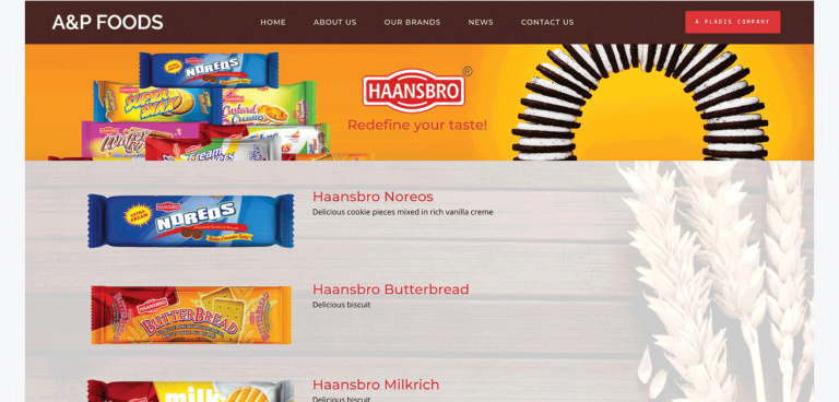 A & P Foods – Haansbro